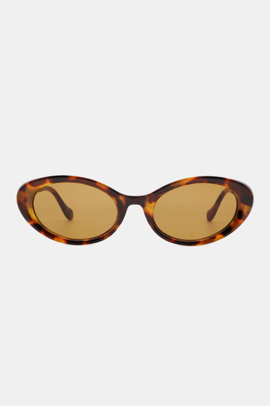 Oval Cat-Eye Sunglasses