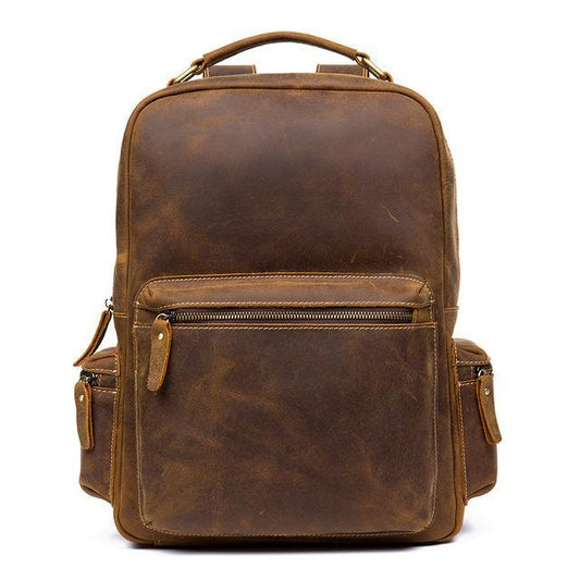 The Langley Genuine Leather Backpack
