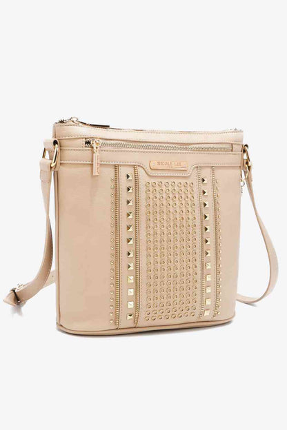 Nicole Lee Studded Crossbody Bag