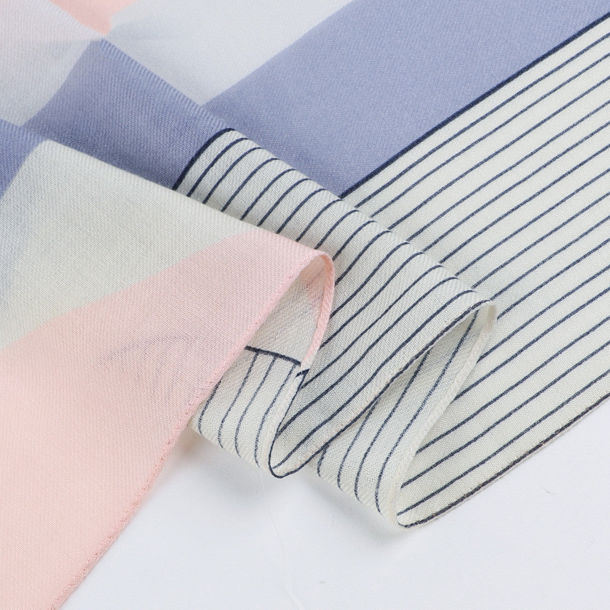 Modern Lines Pastel Scarf