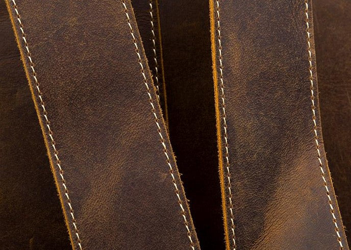 The Langley Genuine Leather Backpack