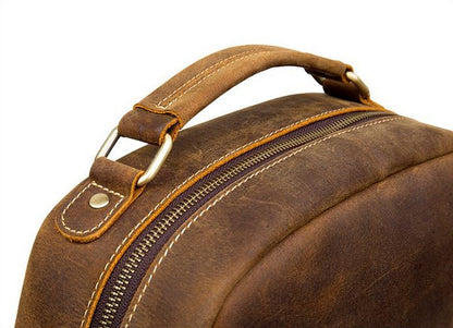 The Langley Genuine Leather Backpack