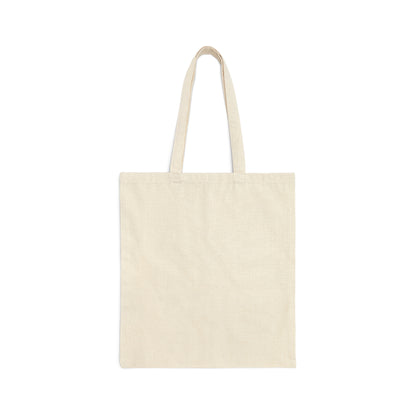 Egyptian Print Canvas Tote