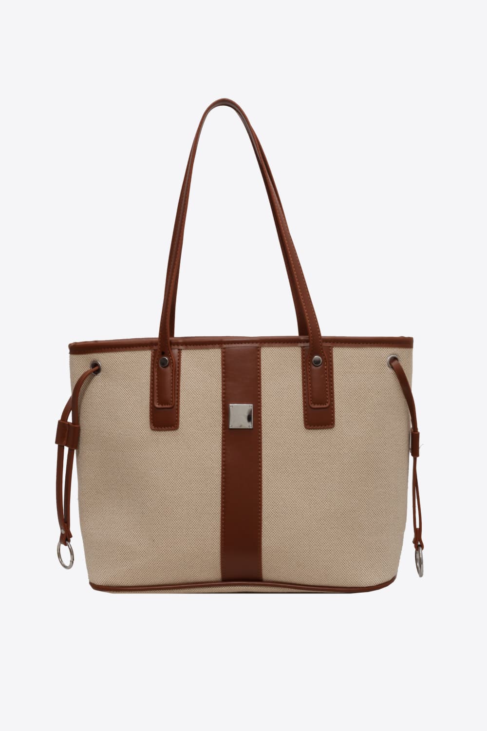 Canvas Contrast Tote