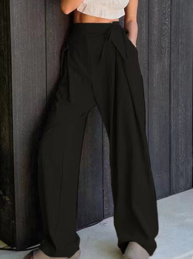 Side-Tie Petal Pants