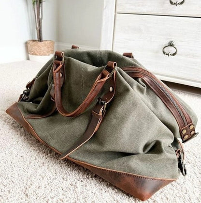 Vintage Style Carry-On Duffel by S-Zone