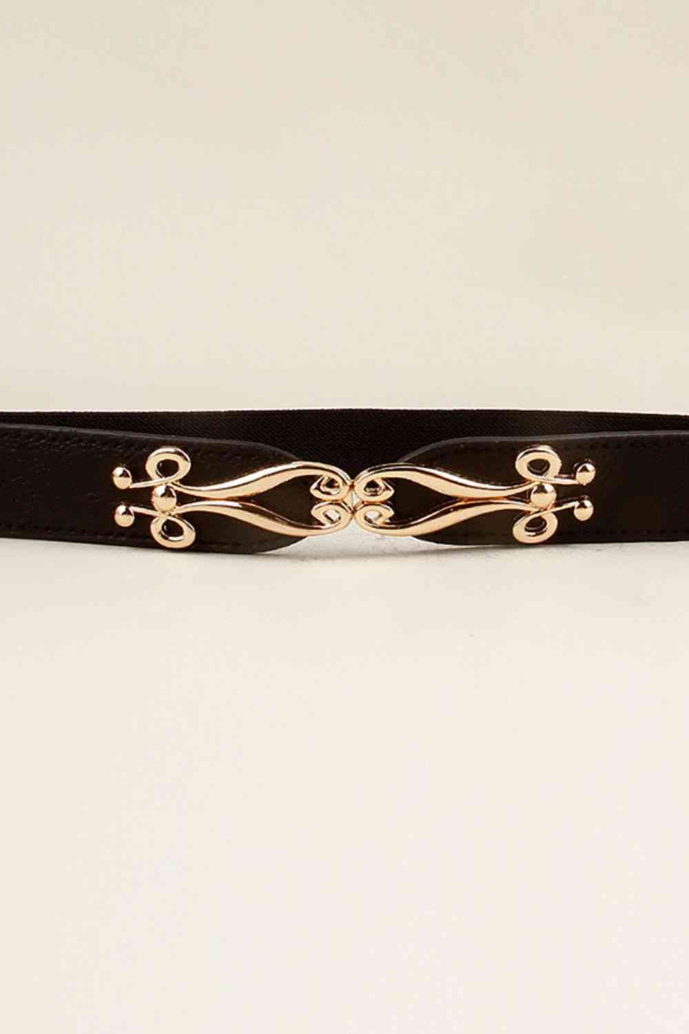 Gold Curls Elastic Belt