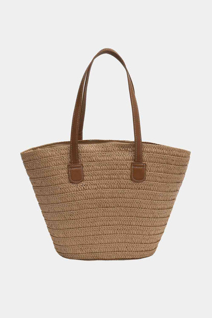 Classic Woven Straw Tote