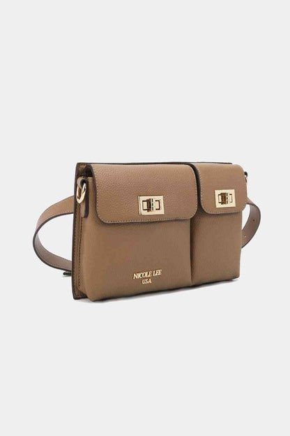 Nicole Lee Two-Pocket Hip Bag