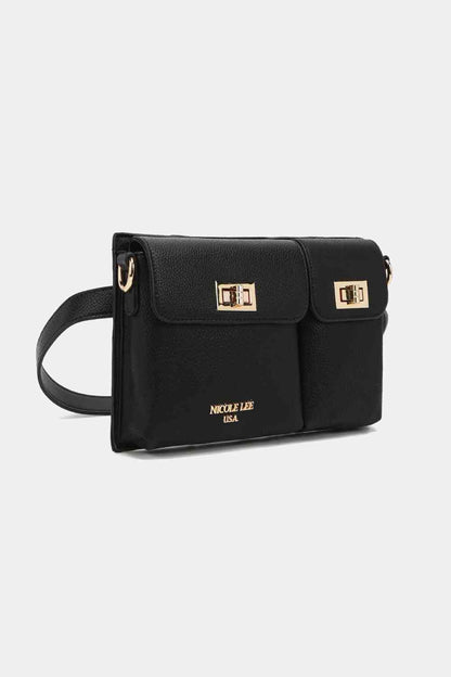 Nicole Lee Two-Pocket Hip Bag