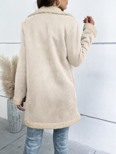 Sherpa Lined Vintage Style Coat