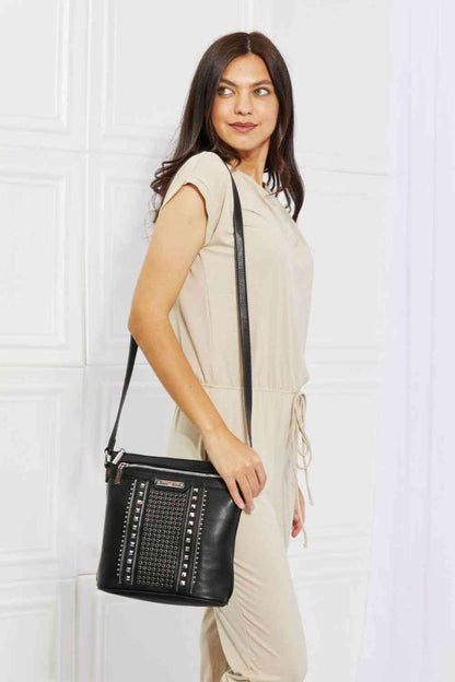 Nicole Lee Studded Crossbody Bag