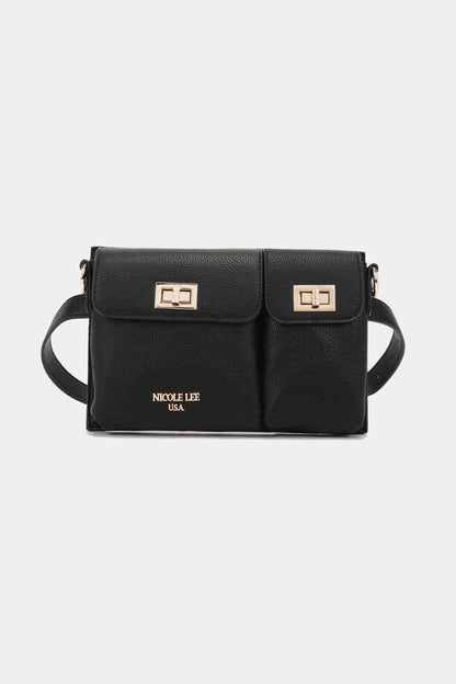 Nicole Lee Two-Pocket Hip Bag