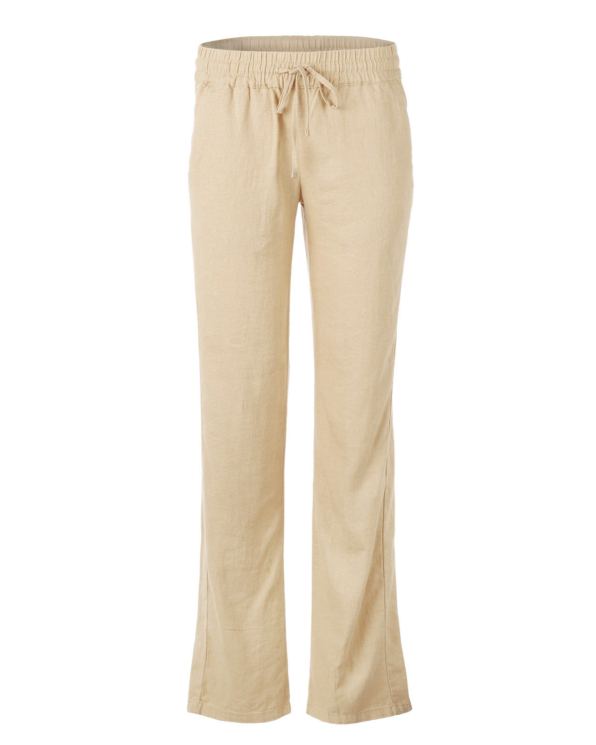 Drawstring Summer Pants in Sand