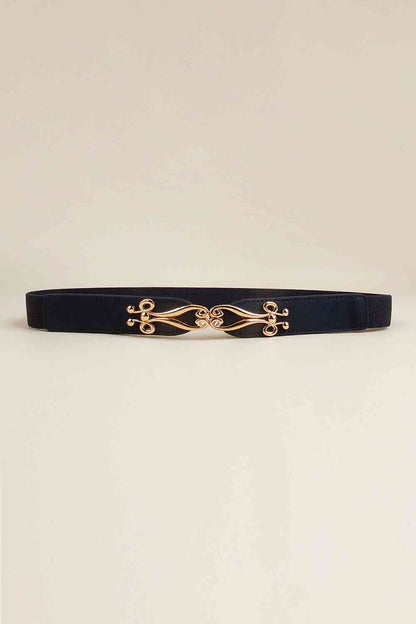 Gold Curls Elastic Belt