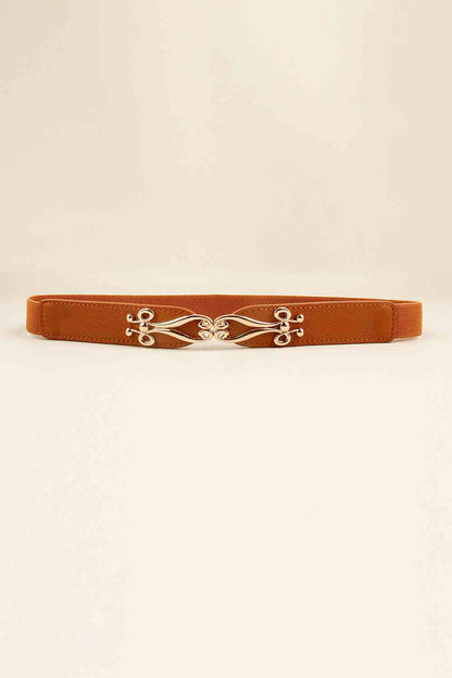 Gold Curls Elastic Belt