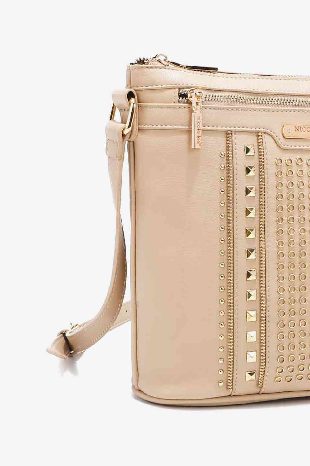 Nicole Lee Studded Crossbody Bag