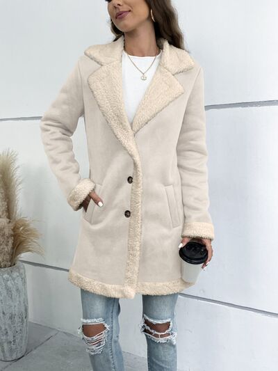 Sherpa Lined Vintage Style Coat